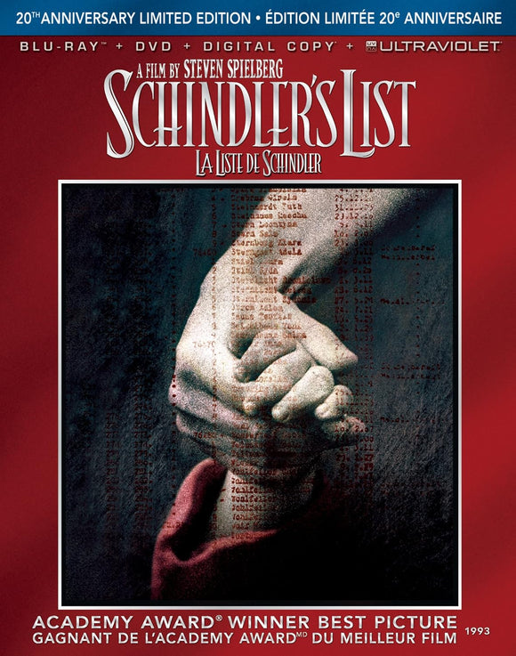 Schindler’s List (Previously Owned BLU-RAY/DVD Combo)