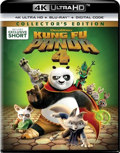 Kung Fu Panda 4 (Previously Owned 4K UHD/BLU-RAY Combo)