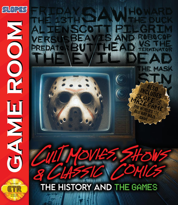 Slope's Game Room: Cult Movies, Shows and Classic Comics (BLU-RAY) Pre-Order before May 15/24 to receive a month before Release Date June 25/24
