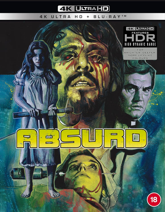 Absurd (4K UHD/BLU-RAY Combo) Pre-order May 20/24 Coming to Our Shelves June 2024
