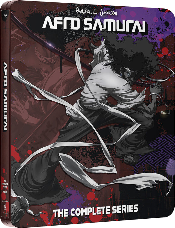 Afro Samurai: The Complete Series + Movie (Steelbook BLU-RAY)