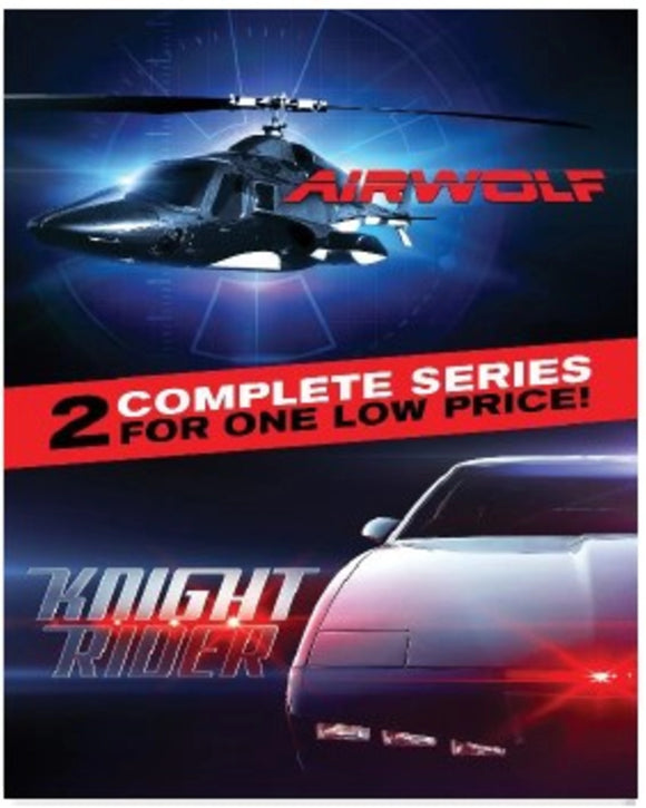 Airwolf & Knight Rider TV 2PK (DVD) Pre-Order April 26/24 Release Date June 4/24