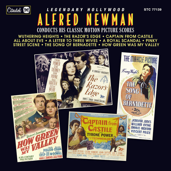 Alfred Newman: Legendary Hollywood: Alfred Newman Conducts His Classic Motion Pictures (CD)