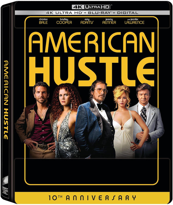 American Hustle (Limited Edition Steelbook 4K UHD) Release Date May 21/24