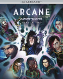 Arcane League of Legends: Season 2 (4K UHD) Pre-Order Deadline April 24/26 Release Date June 9/26