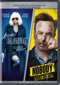 Atomic Blonde & Nobody Double Feature (DVD) Pre-Order May 7/24 Release Date June 18/24