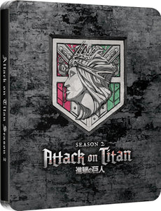 Attack on Titan: Season 2 (Steelbook BLU-RAY) Pre-Order Deadline November 12/24 Release Date December 17/24