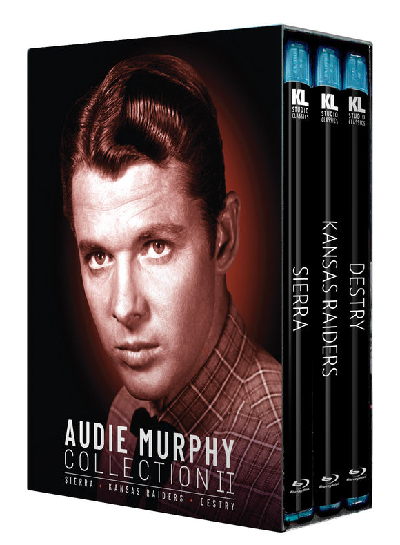 Audie Murphy Collection II (Sierra / Kansas Raiders / Destry) (BLU-RAY)