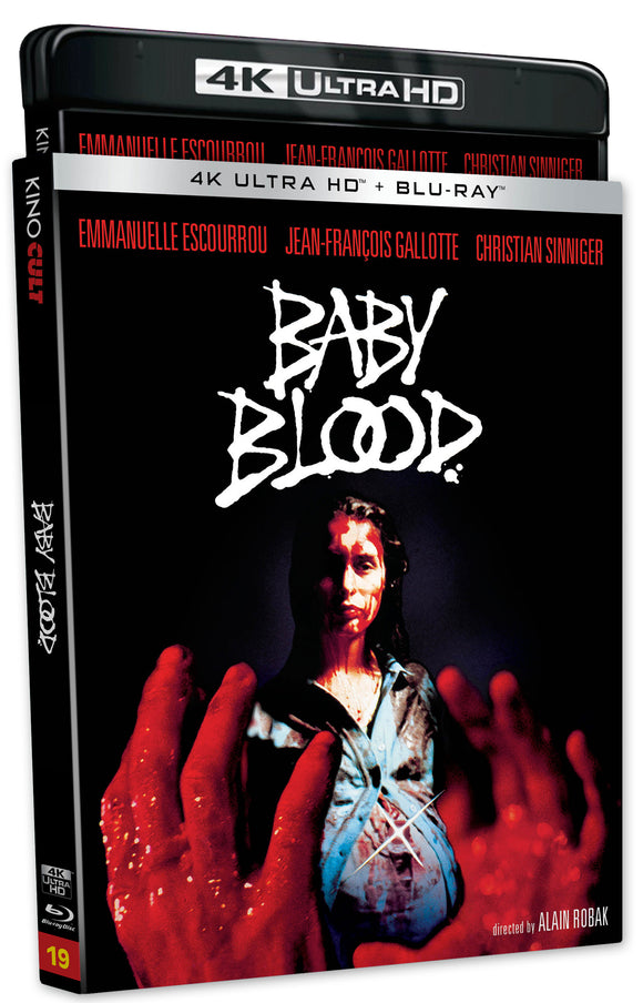 Baby Blood (aka: The Evil Within) (4K UHD/BLU-RAY Combo) Pre-Order Deadline September 17/24 Coming to Our Shelves November 12/24