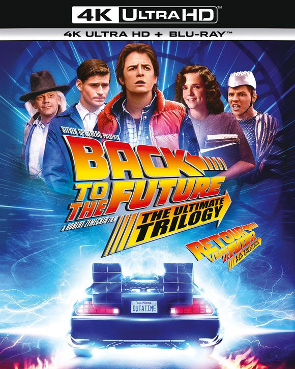 Back To The Future: The Ultimate Trilogy (4K UHD/BLU-RAY Combo) Pre-Order April 23/24 Release Date June 4/24