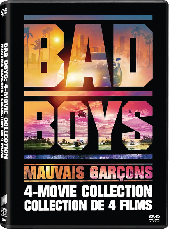 Bad Boys: 4 Movie Ultimate Collection (DVD) Pre-Order August 6/24 Release Date September 24/24