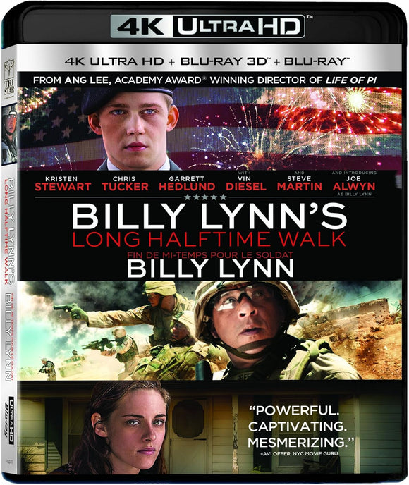 Billy Lynn's Long Halftime Walk (4K UHD/3D BLU-RAY/2D BLU-RAY Combo)