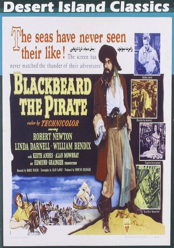 Blackbeard The Pirate (US Import DVD-R)