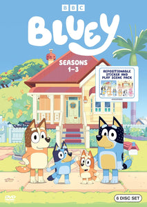 Bluey: Seasons 1-3 (DVD) Pre-Order Deadline October 18/24 Coming to Our Shelves December 3/24