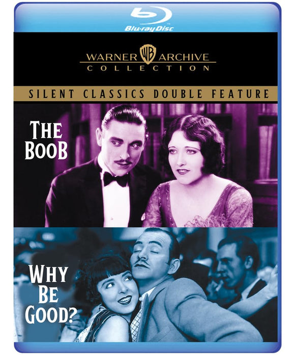Boob, The / Why Be Good?: Silent Classics Double Feature (BLU-RAY) Coming to Our Shelves April 2024