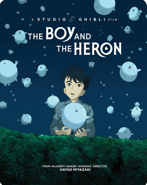 Boy And The Heron, The (Limited Edition Steelbook 4K UHD/BLU-RAY Combo) Pre-Order May 24/24 Coming to Our Shelves July 9/24