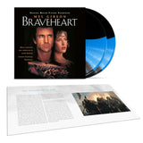 James Horner: Braveheart: Original Motion Picture Soundtrack (Limited Edition Blue/Black Stripe 2LP Vinyl)