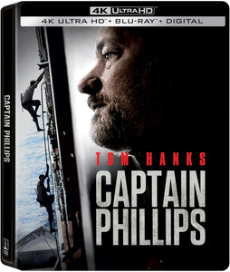 Captain Philips (Limited Edition Steelbook 4K UHD/BLU-RAY Combo)