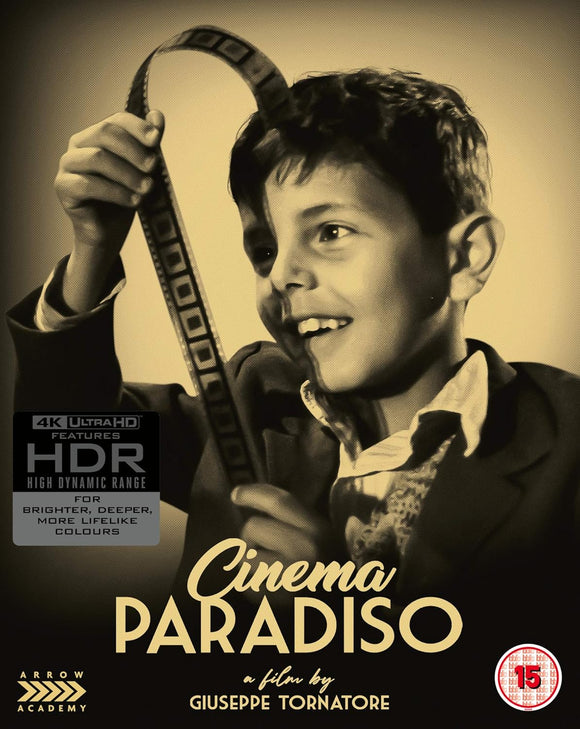 Cinema Paradiso (4K UHD/Region B BLU-RAY Combo)