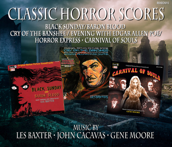 Classic Horror Scores (CD) Pre-Order May 31/24 Release Date July 9/24