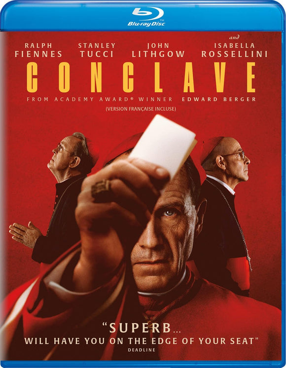 Conclave (BLU-RAY) Pre-Order Deadline November 22/24 Coming to Our Shelves January 7/25