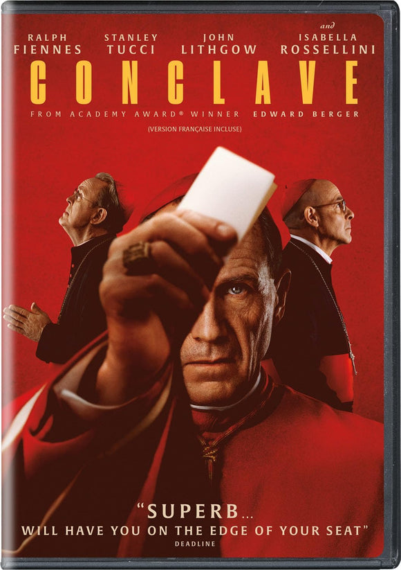 Conclave (DVD) Pre-Order Deadline November 22/24 Release Date January 7/25