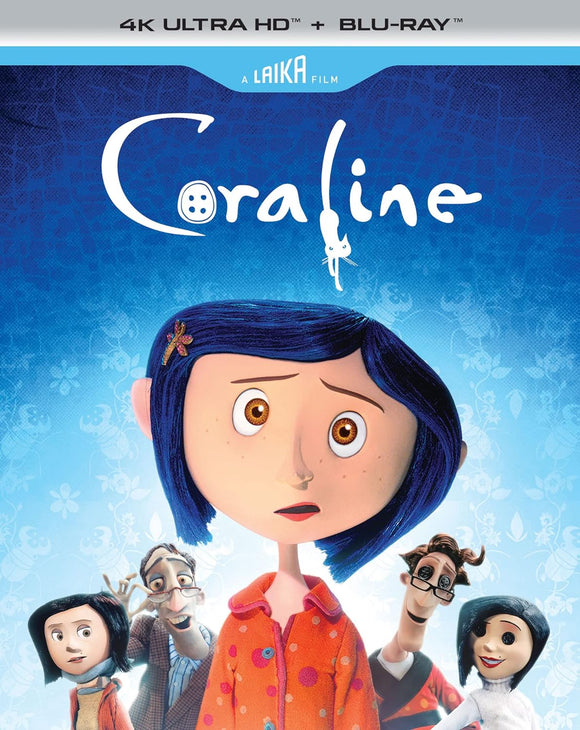 Coraline (4K UHD/BLU-RAY Combo) Pre-Order April 30/24 Coming to Our Shelves June 11/24