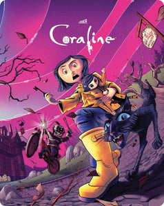 Coraline (Limited edition Steelbook 4K UHD/BLU-RAY Combo) Pre-Order April 30/24 Coming to Our Shelves June 11/24