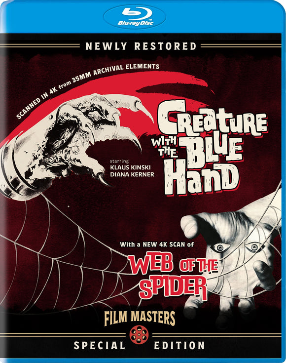 Creature With The Blue Hand / Web Of The Spider (BLU-RAY)