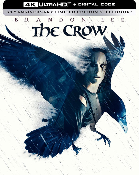 Crow, The (Limited Edition Steelbook 4K UHD) Pre-Order April 3/24 Coming to Our Shelves May 2024