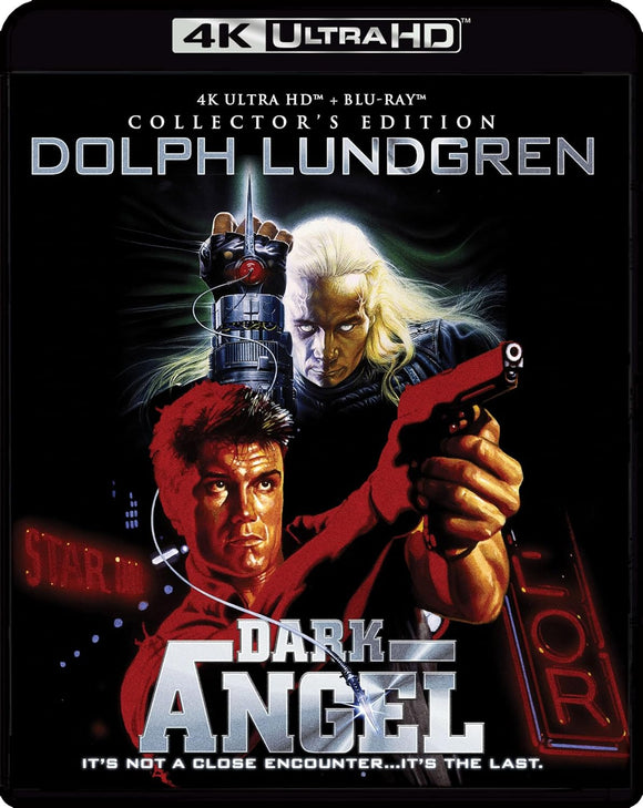 Dark Angel aka: I Come In Peace (4K UHD/BLU-RAY Combo) Pre-Order May 24/24 Coming to Our Shelves July 9/24
