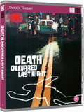 Death Occurred Last Night (Limited Edition BLU-RAY)