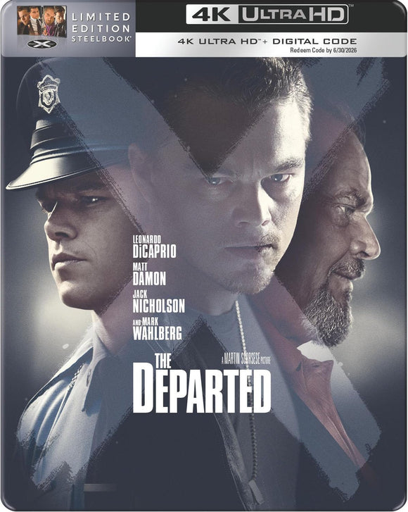 Departed, The (Limited Edition Steelbook 4K UHD) Pre-order March 8/24 Release Date April 23/24