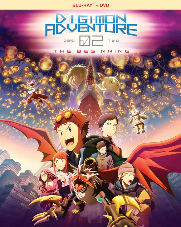 Digimon Adventure 02: The Beginning (BLU-RAY/DVD Combo) Pre-Order April 30/24 Release Date June 11/24
