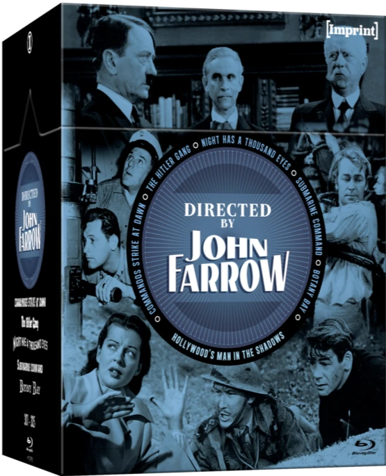 Directed By… John Farrow (1942 – 1953) (Limited Edition BLU-RAY) Pre-Order April 2/24 Release Date April 30/24