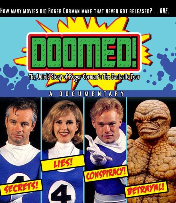 Doomed: The Untold Story Of Roger Corman's The Fantastic Four (BLU-RAY)