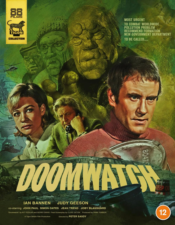 Doomwatch (Region B BLU-RAY) Release Date October 1/24