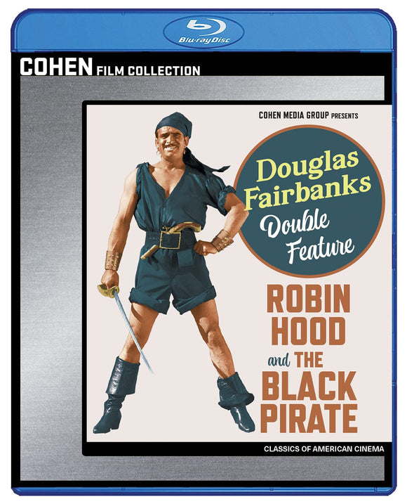 Douglas Fairbanks Double Feature: Robin Hood / The Black Pirate (BLU-RAY)