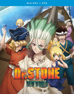 Dr. Stone: Season 3: Part 1 (BLU-RAY/DVD Combo) Pre-Order April 16/24 Release Date May 21/24