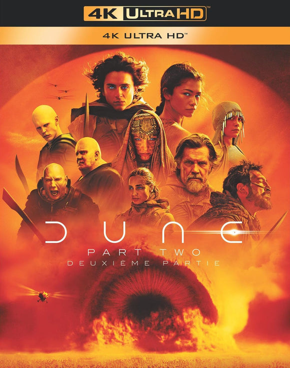 Dune: Part Two (4K UHD) Pre-Order March 29/24 Coming to Our Shelves Release Date May 14/24