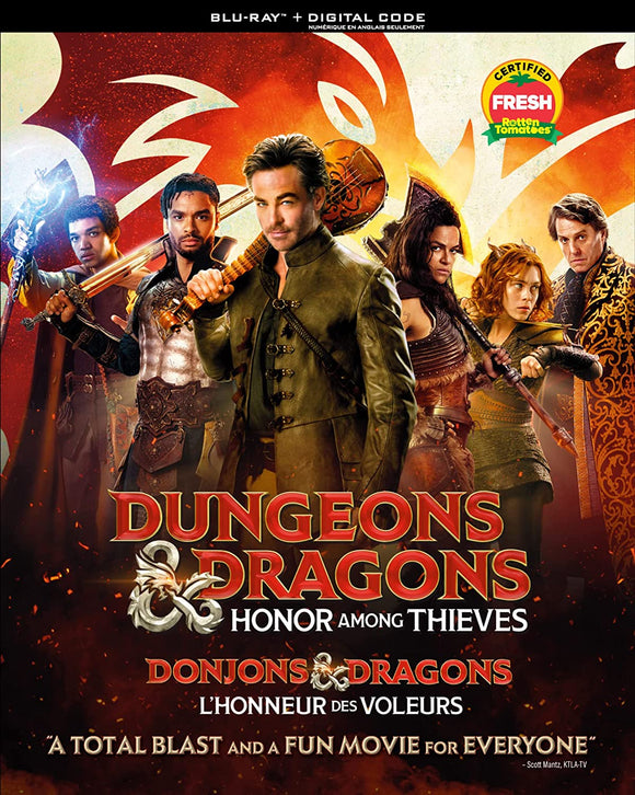 Dungeons & Dragons: Honor Among Thieves (BLU-RAY)