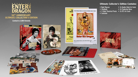 Enter The Dragon (Damaged Limited Edition Ultimate Collector's Edition Steelbook 4K UHD/BLU-RAY Combo)