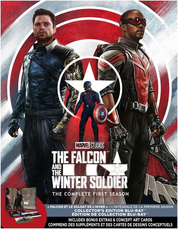 Falcon And The Winter Soldier, The: Season 1 (Steelbook BLU-RAY) Pre-order March 15/24 Coming to Our Shelves April 30/24