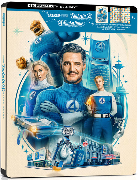 Fantastic Four, The: First Steps (Limited Edition Steelbook 4K UHD