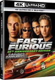 Fast and the Furious, The (25th Anniversary Edition 4K UHD/BLU-RAY Combo) Pre-Order Deadline July 10/26 Release Date August 25/26