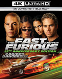 Fast and the Furious, The (25th Anniversary Edition 4K UHD/BLU-RAY Combo) Pre-Order Deadline July 10/26 Release Date August 25/26