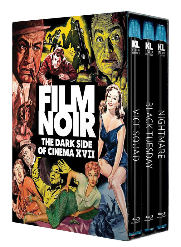 Film Noir: The Dark Side of Cinema XVII (Vice Squad / Black Tuesday / Nightmare) (BLU-RAY)