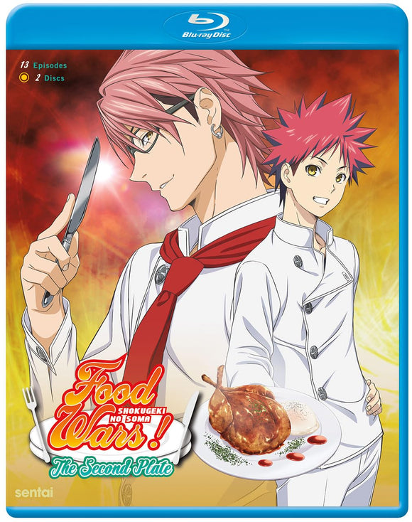 Food Wars! The Second Plate (BLU-RAY) Pre-Order April 19/24 Release Date May 21/24