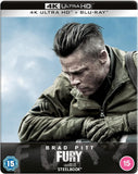 Fury (UK Import Limited Edition Steelbook 4K UHD/BLU-RAY Combo)