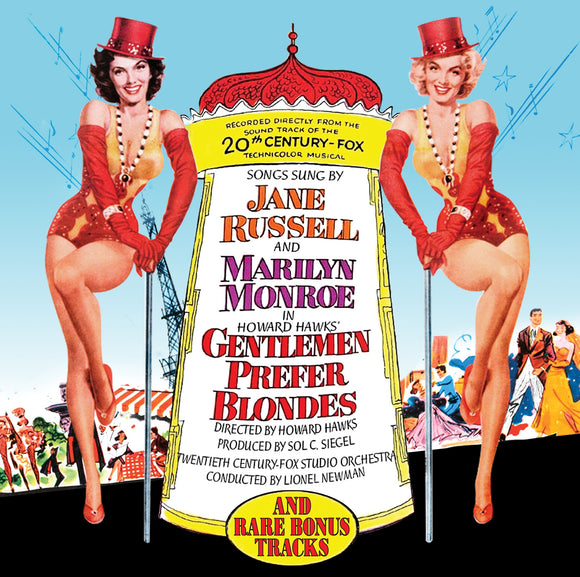 Marilyn Monroe & Jane Russell: Gentlemen Prefer Blondes Soundtrack And Rare Bonus Tracks (CD)